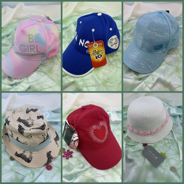 Children's summer headwear mix 