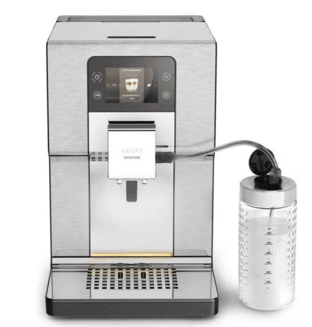 Krups EA877A10 Intuition Experience+ Kaffeevollautomat Ivoire