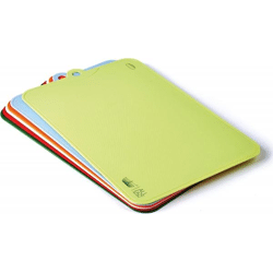 Küchenbrett Schneidebrett 6er Set bunt aus Kunststoff BPA-frei