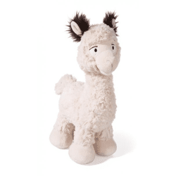 Cuddly toy alpaca Elli Paka 25cm standing GREEN