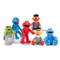 Sesame Street Mix - plush - 6 assorted - 28 / 38 cm
