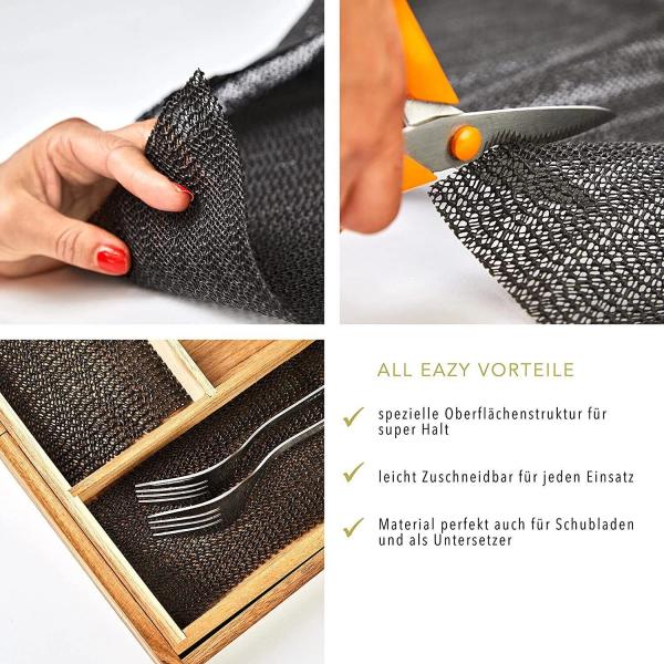 Antirutschmatte Teppichunterlage Teppichstopp Gleitschutz 180x120 zuschneidbar