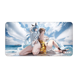 Goddess of Victory: Nikke - Helmet & Anise - Mouse pad 80 x 40 cm