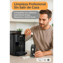 Krups XS300010 Reinigungstabletten Espresseria – 10 Stück