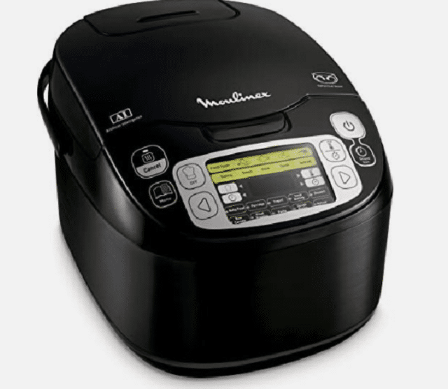 Moulinex MK815800 Multikocher mit 43 Programmen. Ideal für vielseitiges Kochen. Modern, effizient und einfach zu bedienen.