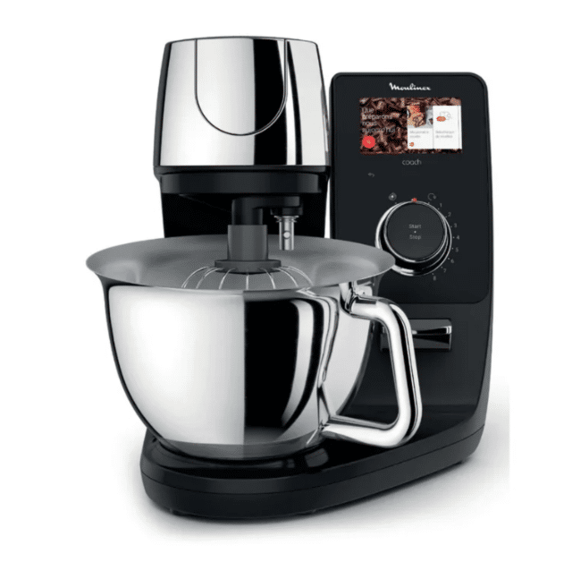 Moulinex QA950D10 i-Coach Touch Küchenmaschine Schwarz