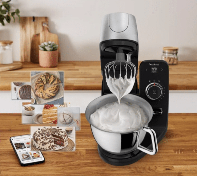 Moulinex QA951810 i-Coach Touch Küchenmaschine mit Waage