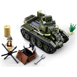 Sluban M38-B0686 - Army WWII - Allied cavalry tank