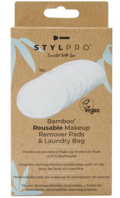 Stylpro Bamboo Remover Pads 16 + laundry bag