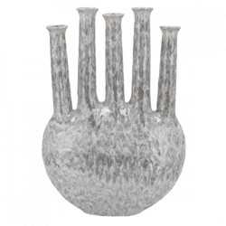 Vase Inga Jahra grau 46 cm