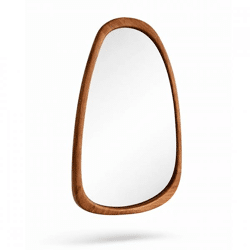 Len-Fra wall mirror Ohana walnut 60 x 90 cm