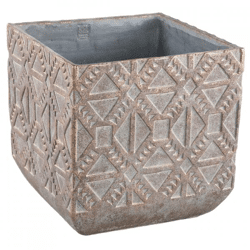 PTMD flower pot Jenah brown XL 40 cm