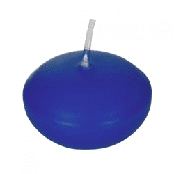 Floating candle blue 5 cm