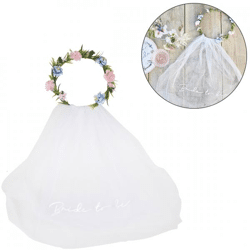 Ginger Ray hairband Floral Bride to Be