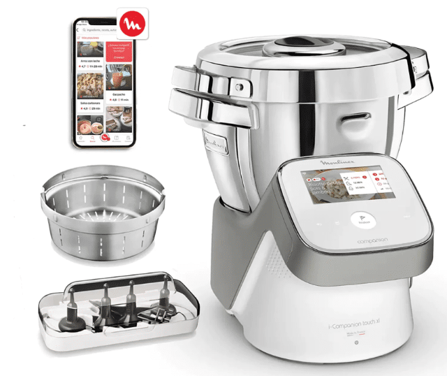 Moulinex HF935E10 i-Companion Touch XL Gourmet Küchenmaschine