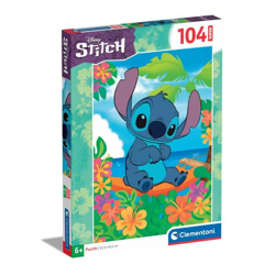 104 Teile Puzzle Supercolor - Disney Stitch