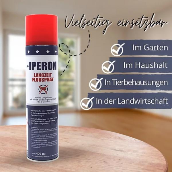 400 ml IPERON Flohspray UNGEZIEFER