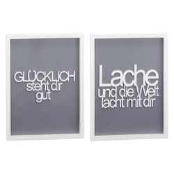 Picture 3D sayings, 2/s, 30x40cm