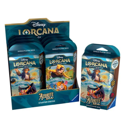Disney Lorcana: Set 6 - Azurite Sea - Starter Deck Display (8 pcs) - EN