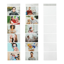 Photo holder, for 6 photos, landscape 10x15cm, set of 3