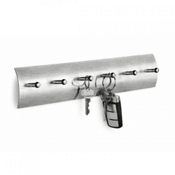 Kapstok sleutel ophanghaken rvs 34,5 cm