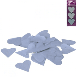 Konfetti Herz blau 100 g