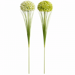 Kunstbloem Allium 68 cm 2 assorti