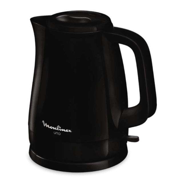 Moulinex BY150810 Uno Wasserkocher 1,5L Schwarz. Kompakt, leistungsstark und ideal für den täglichen Gebrauch.