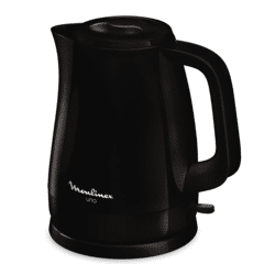 Moulinex BY150810 Uno Wasserkocher 1,5L Schwarz. Kompakt, leistungsstark und ideal für den täglichen Gebrauch.