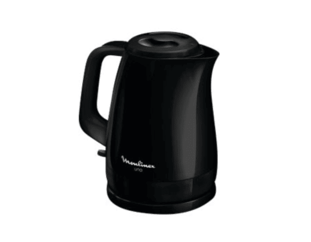 Moulinex BY150810 Uno Wasserkocher 1,5L Schwarz. Kompakt, leistungsstark und ideal für den täglichen Gebrauch.