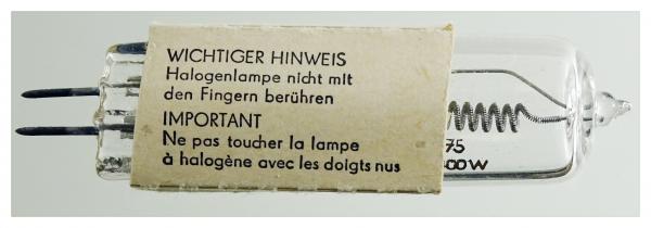 Narva Halogenleuchte 225V, 1000W, G6,35-15