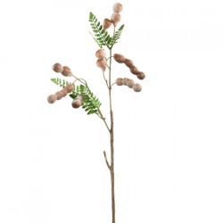 PTMD künstlicher Zweig von Beere braun 65 cm