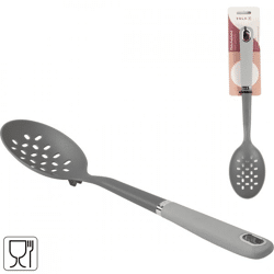 Sola Servierlöffel gelocht grau 33 cm