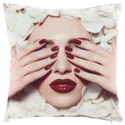 Unique Living cushion Rose Petals 45 x 45 cm