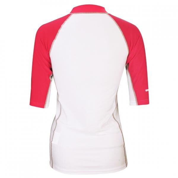Waimea UV Shirt 40+ UPF Damen rosa/weiß Größe 40