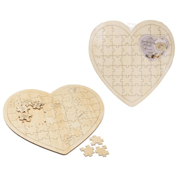 Wishing heart puzzle 47 x 44cm 