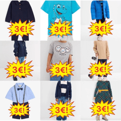 3,00 € / Stk – Kinderkleidung Mix Kategorie A neu Kleider Hosen Jeans Pyjamas Overalls Shorts von bekannten Marken Größen Baby bis Teenager 