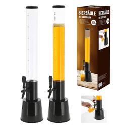 Beer column with tap, 3.0L volume, approx. 85cmH