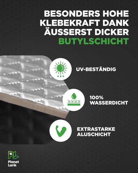 Butylband Reparaturband Dichtband Butyldichtband wasserdicht 5cm x 5m x 2mm