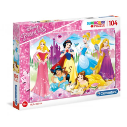 Clementoni 27086 - 104 Teile Puzzle - Disney Princess