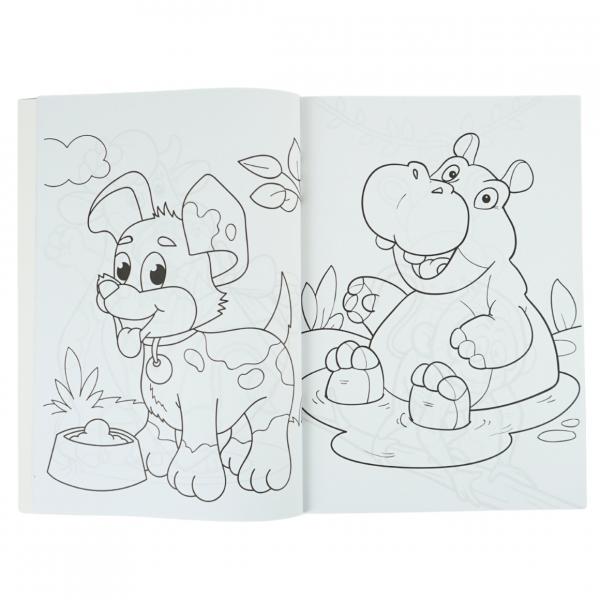 Craft ID Malbuch A4 64 Färbeseiten 3fach sortiert