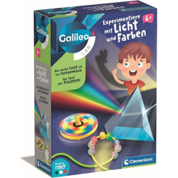 Experimentiere mit Licht und Farben