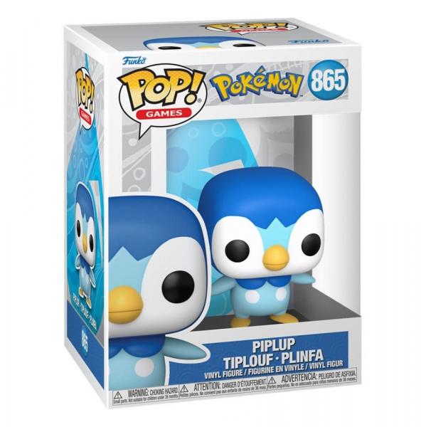 Funko 74213 - Pop! - Pokemon Piplup/Tiplouf/Plinfa
