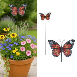 Gartenstecker Schmetterling, 47cmH