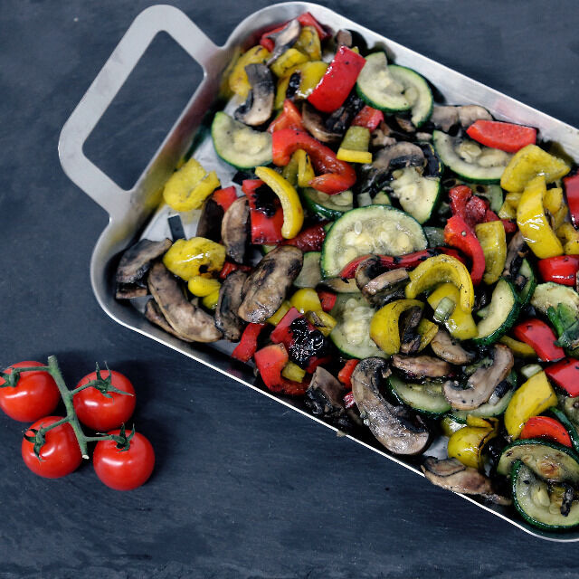  Stainless steel grill basket / grill tray, set of 3 