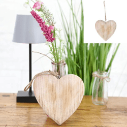 Hanger heart, L, approx. 13cm