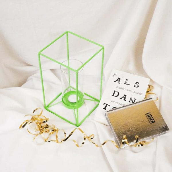 Hausvitamin Laterne grün 25 cm