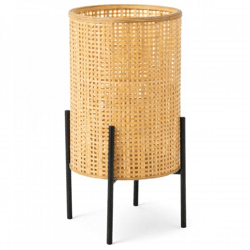 J-Line lantern on base bamboo 50 cm