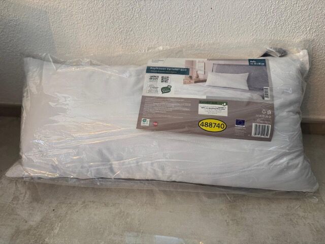 Kopfkissen Cyclafill ECO 40 x 80 cm – Neuware – nur Export außerhalb EU