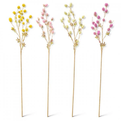 Artificial flower Gomphrena 85 cm 4 assorted
